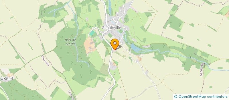 localisation de l'entreprise SCI DU POTAGER à GENAINVILLE