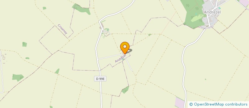 localisation de l'entreprise SCI DU POTAGER  ANDREZEL