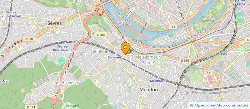 localisation de l'entreprise SCI DU POTAGER DES TYBILLES à MEUDON
