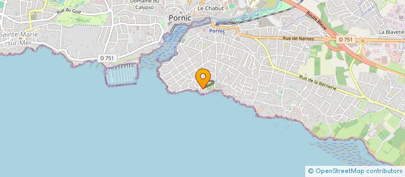 localisation de l'entreprise SCI DU POU  PORNIC