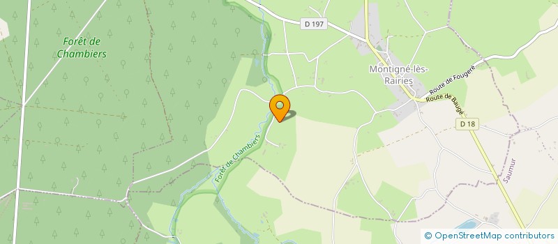 localisation de l'entreprise SCI DU POUILLE  MONTIGNE-LES-RAIRIES