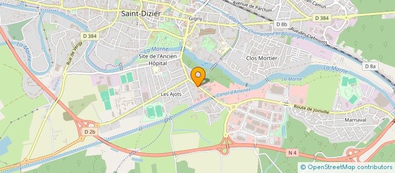 localisation de l'entreprise SCI DU POULAIZE à SAINT-DIZIER