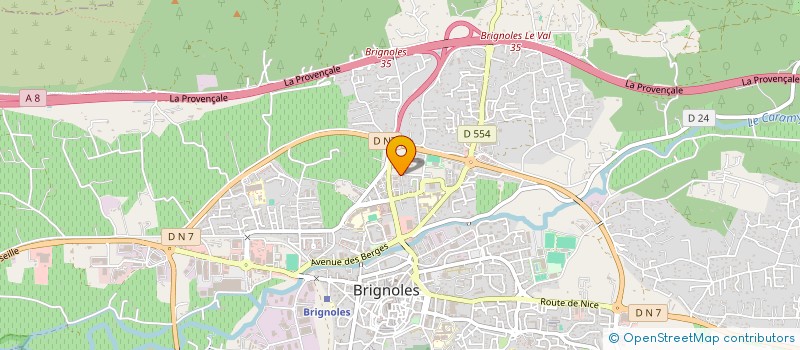 localisation de l'entreprise SCI DU POUVERAN  ROUGIERS