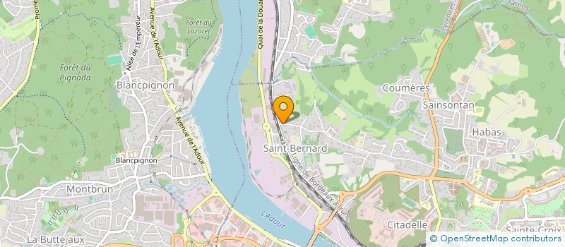 localisation de l'entreprise SCI DU POUY à BAYONNE