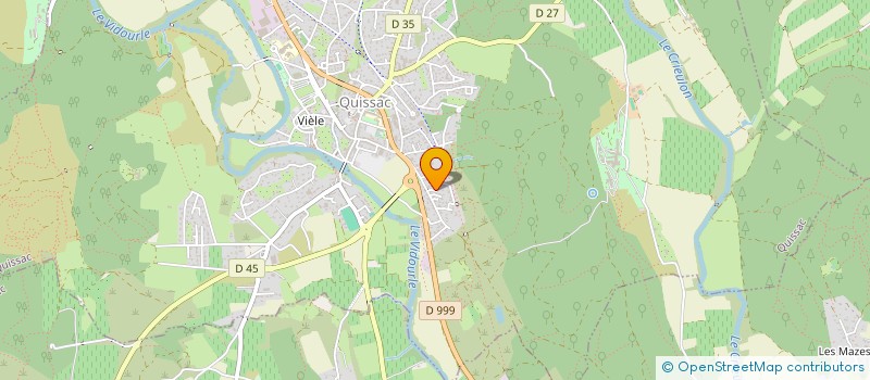 localisation de l'entreprise SCI DU POUZET  GAILHAN