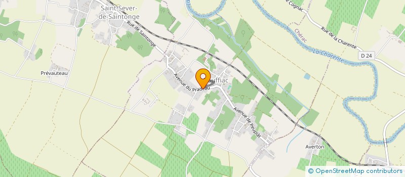 localisation de l'entreprise SCI DU PRADEAU à ROUFFIAC