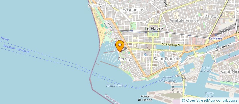localisation de l'entreprise SCI DU PRADON à LE HAVRE