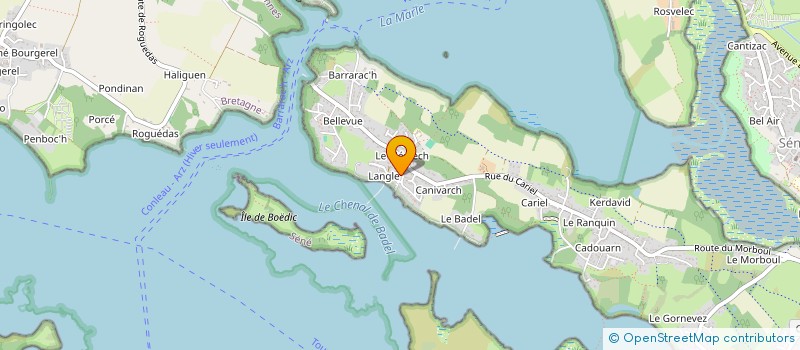 localisation de l'entreprise SCI DU PRAT à SENE