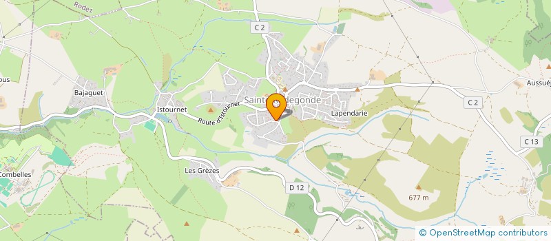 localisation de l'entreprise SCI DU PRAT à ONET LE CHATEAU