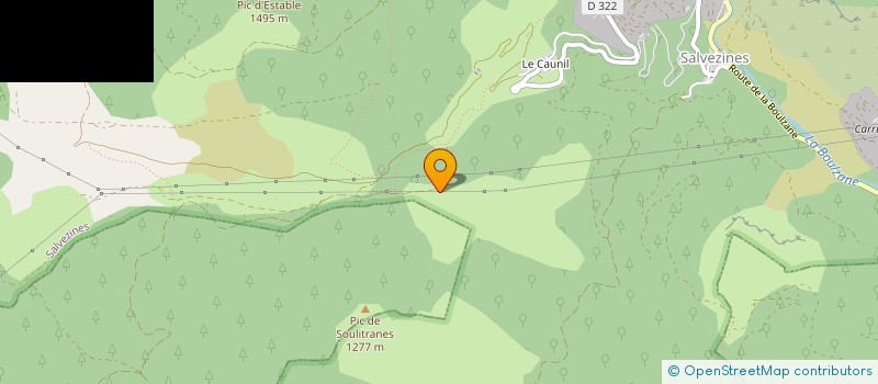 localisation de l'entreprise SCI DU PRAT DAILLE  SALVEZINES