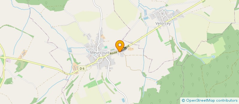 localisation de l'entreprise SCI DU PRAYS  MEURCOURT