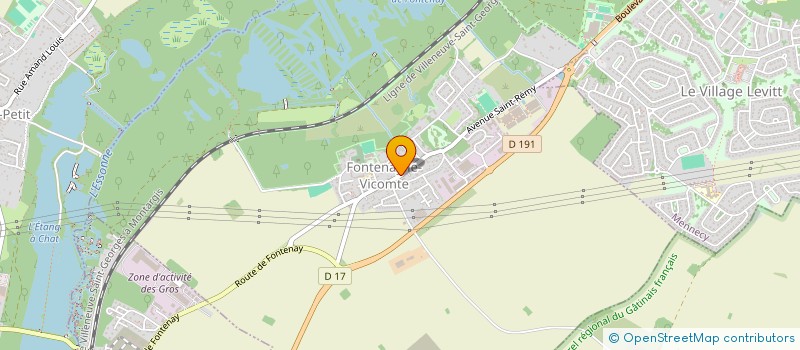 localisation de l'entreprise SCI DU PRE  BALLANCOURT-SUR-ESSONNE