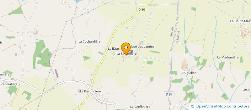 localisation de l'entreprise SCI DU PRE AU JONC  PORNIC