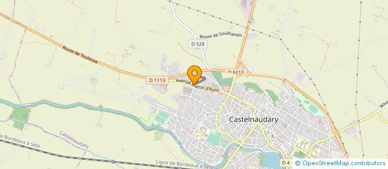 localisation de l'entreprise SCI DU PRE DE DUMAS à CASTELNAUDARY