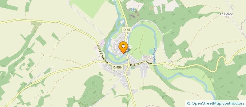 localisation de l'entreprise SCI DU PRE DE L'ECHELLE à NOYERS