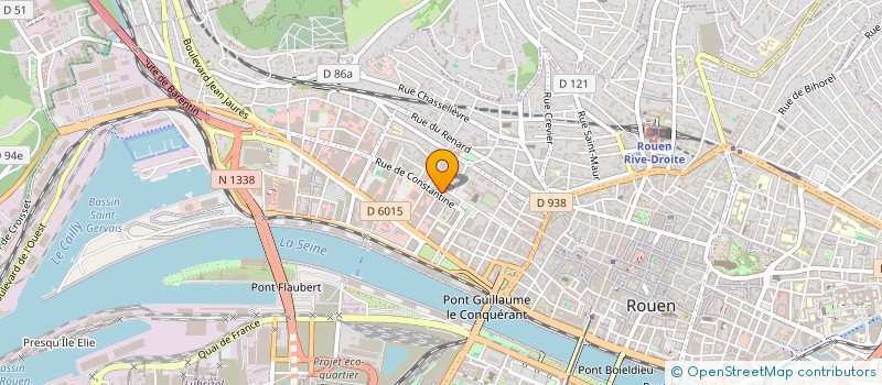 localisation de l'entreprise SCI DU PRE DE LA BATAILLE  ROUEN