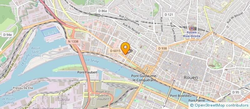 localisation de l'entreprise SCI DU PRE DE LA BATAILLE - DNVB  ROUEN