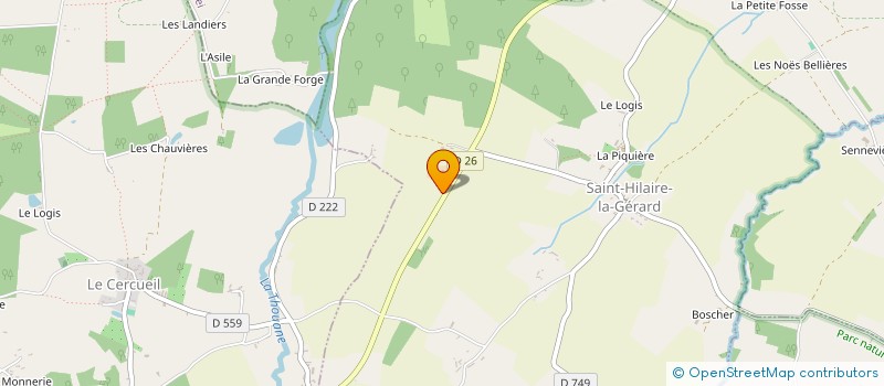 localisation de l'entreprise SCI DU PRE DE LA CROIX à BOITRON