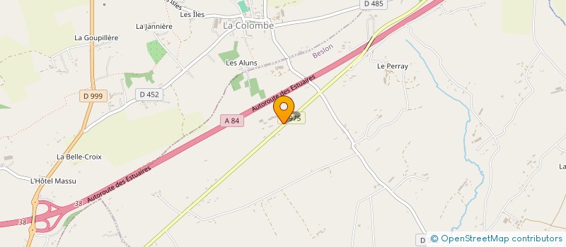 localisation de l'entreprise SCI DU PRE DE LA ROSE  BESLON