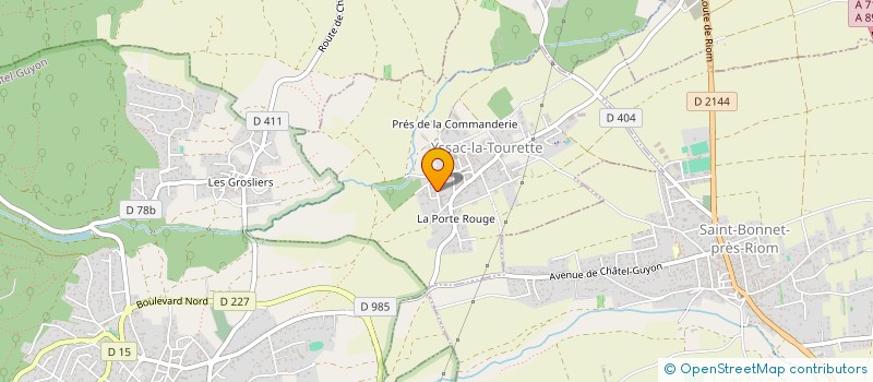 localisation de l'entreprise SCI DU PRE DU CARTIER  MALAUZAT