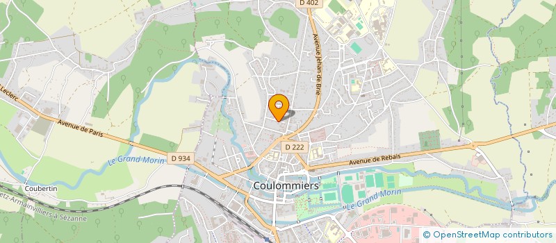 localisation de l'entreprise SCI DU PRE DU ROI METZ à COULOMMIERS