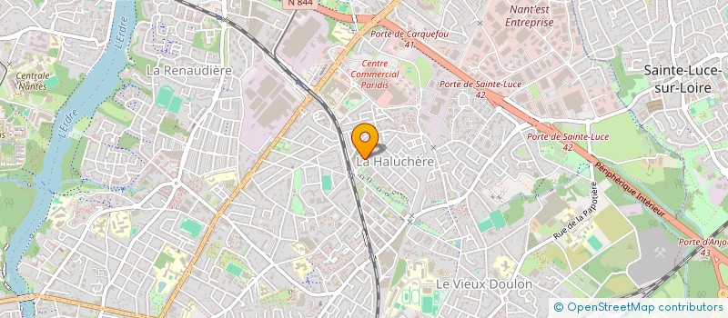 localisation de l'entreprise SCI DU PRE HERVE à NANTES