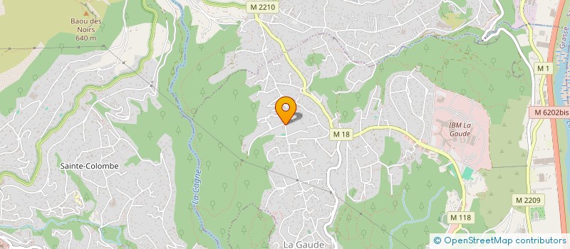 localisation de l'entreprise SCI DU PRE KAREE  LA GAUDE