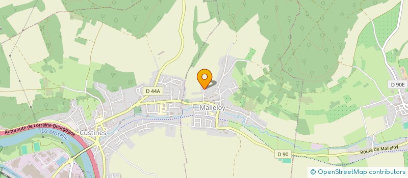 localisation de l'entreprise SCI DU PRE LA SAULE  MALLELOY