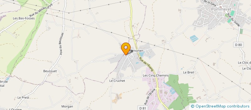 localisation de l'entreprise SCI DU PRE MACE à QUESSOY