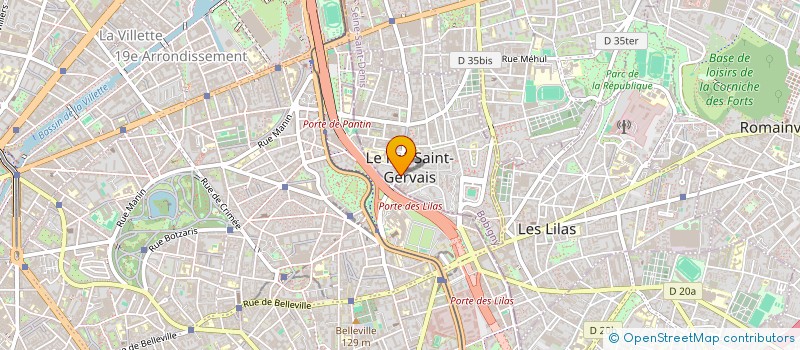 localisation de l'entreprise SCI DU PRE MCM à LE PRE-SAINT-GERVAIS