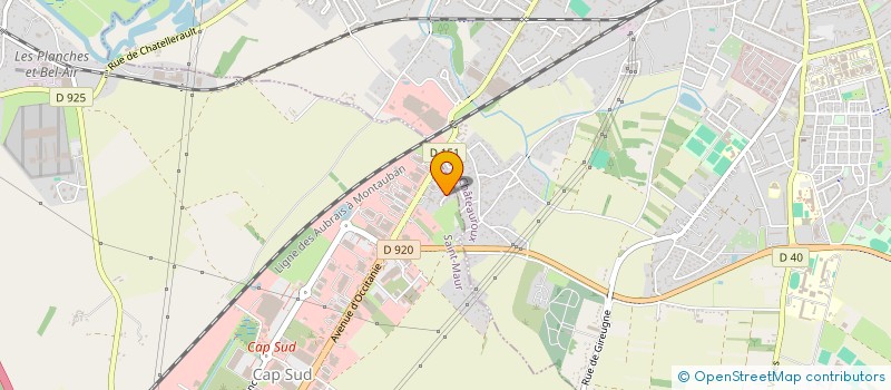 localisation de l'entreprise SCI DU PRE NAUDIN à SAINT-MAUR