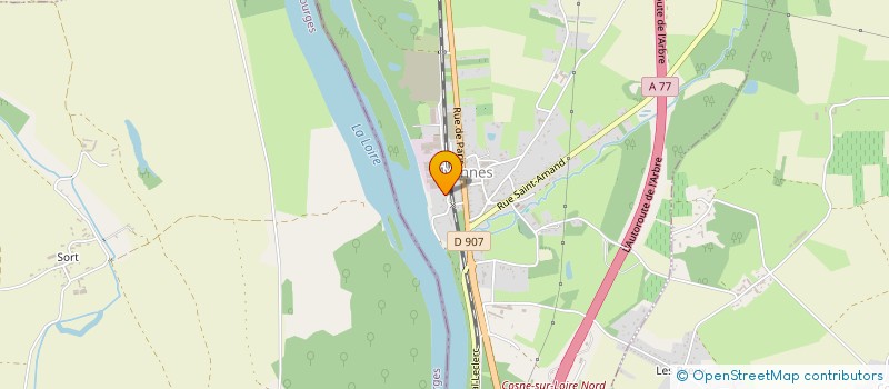 localisation de l'entreprise SCI DU PRE NEUF à MYENNES