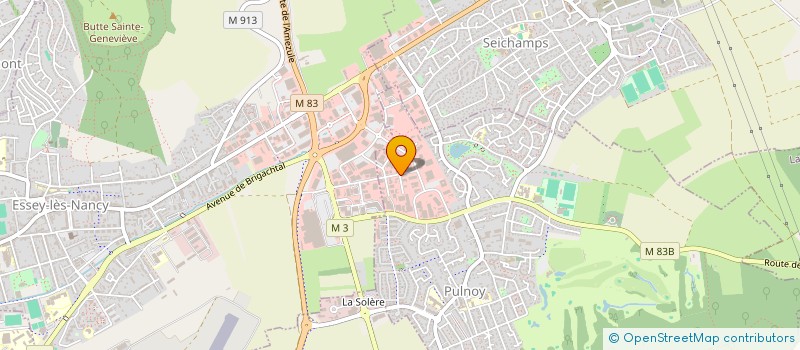 localisation de l'entreprise SCI DU PRE ORY  PULNOY