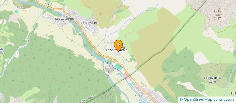 localisation de l'entreprise SCI DU PRE PONCET à LE MONETIER-LES-BAINS