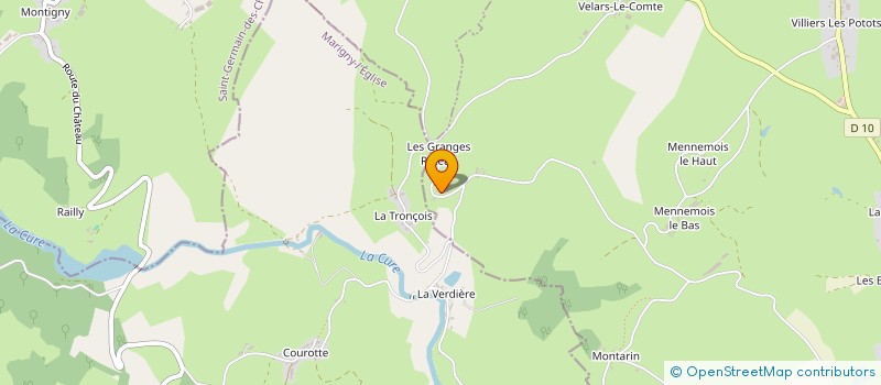 localisation de l'entreprise SCI DU PRE - QUARRE  QUARRE-LES-TOMBES