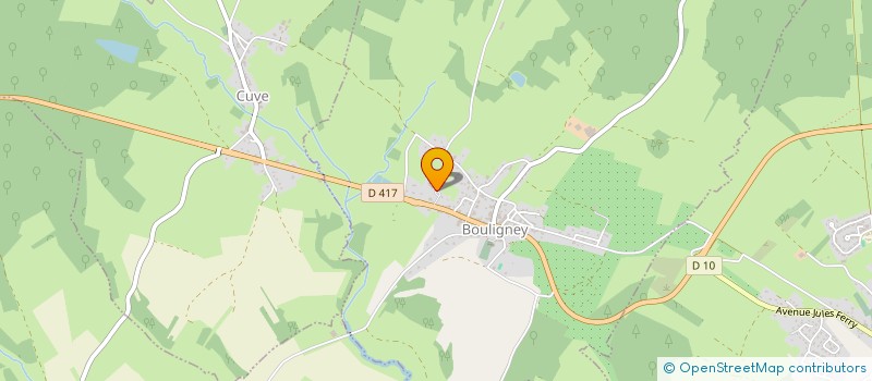 localisation de l'entreprise SCI DU PRE RIBOULEY  DAMPIERRE-LES-CONFLANS