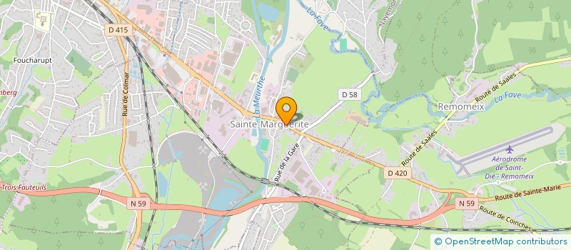 localisation de l'entreprise SCI DU PRE SAINT.ARNOULD  SAINTE-MARGUERITE