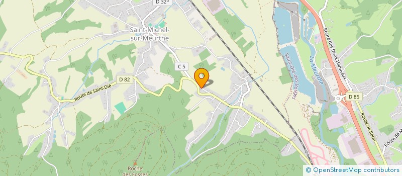 localisation de l'entreprise SCI DU PRE STOT à SAINT-MICHEL-SUR-MEURTHE