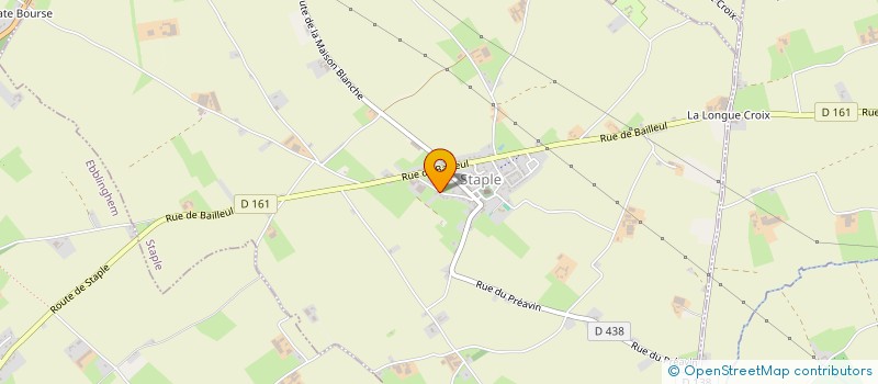 localisation de l'entreprise SCI DU PREAVIN  STAPLE