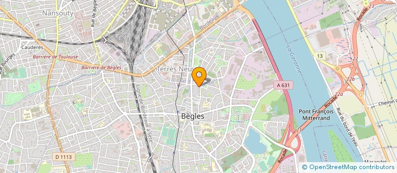 localisation de l'entreprise SCI DU PRECHE à BEGLES