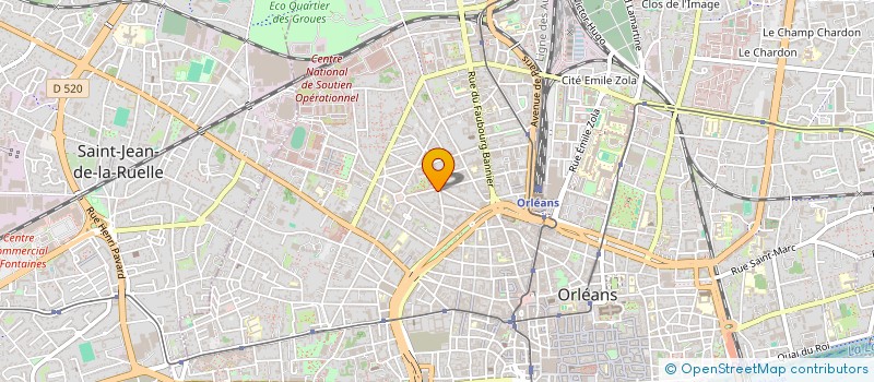 localisation de l'entreprise SCI DU PREMIER MAI à ORLEANS