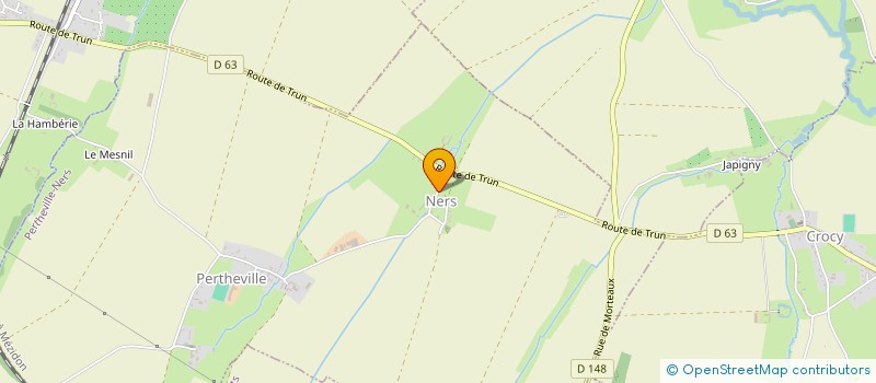 localisation de l'entreprise SCI DU PRESBYTERE  PERTHEVILLE-NERS