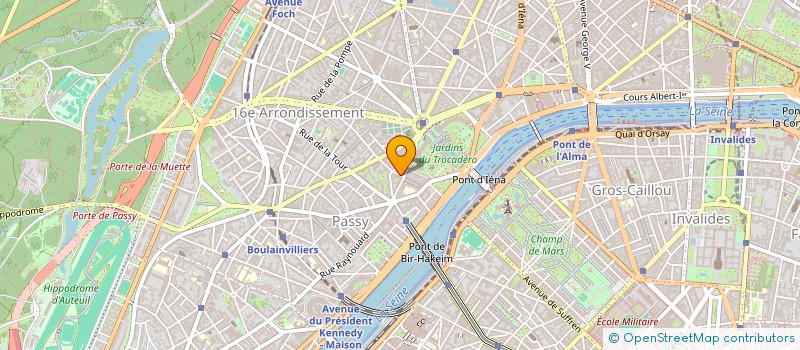 localisation de l'entreprise SCI DU PRESBYTERE  PARIS