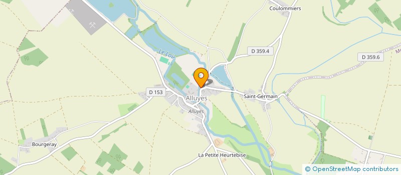 localisation de l'entreprise SCI DU PRESBYTERE à ALLUYES