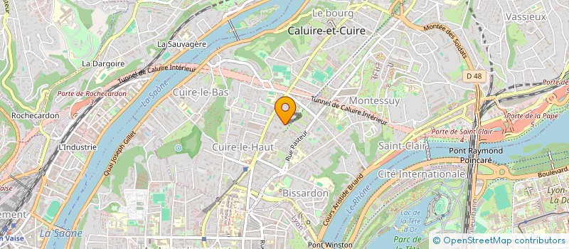 localisation de l'entreprise SCI DU PRESBYTERE  CALUIRE-ET-CUIRE