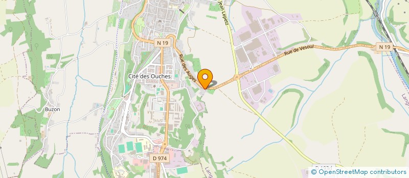 localisation de l'entreprise SCI DU PRESBYTERE à LANGRES