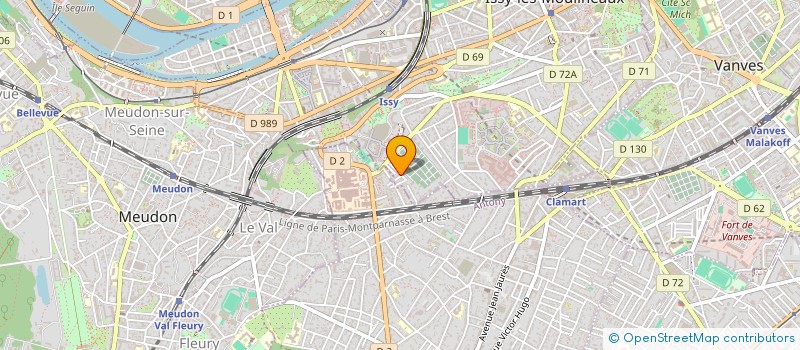 localisation de l'entreprise SCI DU PRESBYTERE à ISSY LES MOULINEAUX
