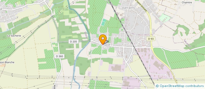 localisation de l'entreprise SCI  DU PRESSOIR  BELLEVIGNE-LES-CHATEAUX