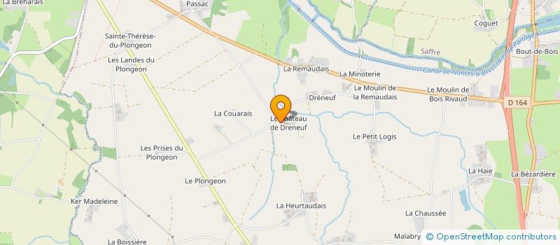 localisation de l'entreprise SCI DU PRESSOIR  HERIC