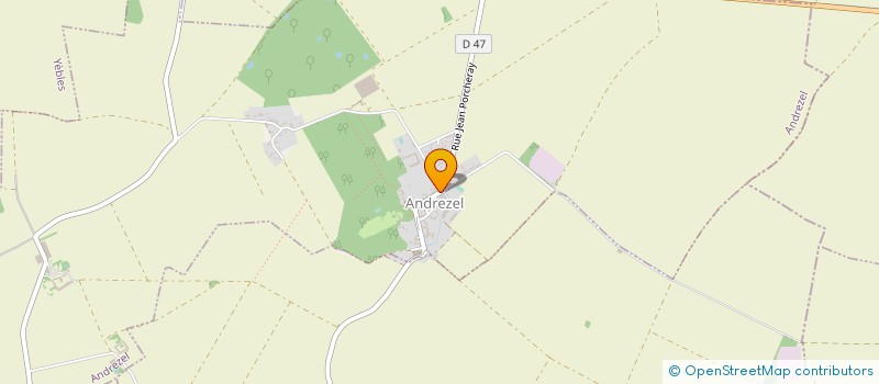 localisation de l'entreprise SCI DU PRESSOIR  ANDREZEL